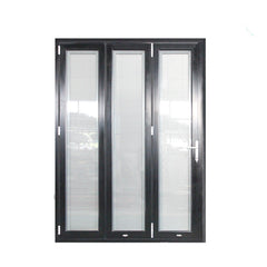 White color PVC frame impact windows with double low e tempered glass on China WDMA