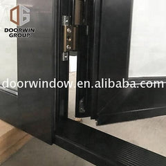 hinged type swing open style french doors on China WDMA