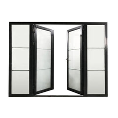 hinged type swing open style french doors on China WDMA