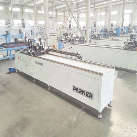 machinery for aluminium window fabrication / corner crimping machine with cnc on China WDMA