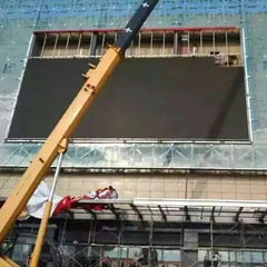 outdoor p8 doorway define led display digital advertising display player full color message sign screen on China WDMA