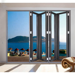 vertical roller shutter triple pane large decorative 10 foot bi fold plantation 3 louver bifold door top hung on China WDMA