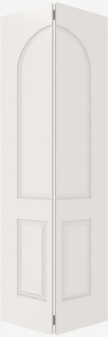 WDMA 12x80 Door (1ft by 6ft8in) Interior Barn Smooth 3210 MDF 3 Panel Round Panel Single Door 2