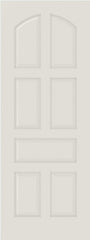 WDMA 12x80 Door (1ft by 6ft8in) Interior Barn Smooth 7020 MDF 7 Panel Arch Panel Single Door 1