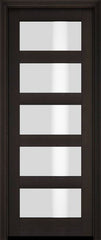 WDMA 18x80 Door (1ft6in by 6ft8in) Exterior Barn Mahogany Modern 5 Lite Shaker or Interior Single Door 2