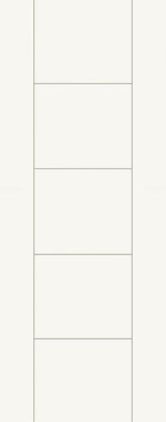 WDMA 24x96 Door (2ft by 8ft) Interior Swing Hardboard 96in Market Solid Core HD Fiber Single Door|1-3/4in Thick 1