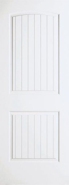 WDMA 30x96 Door (2ft6in by 8ft) Interior Barn Smooth 96in Santa Fe Solid Core Single Door|1-3/8in Thick 1