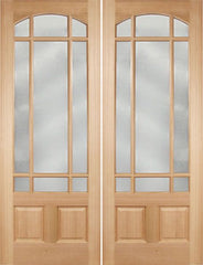 WDMA 72x96 Door (6ft by 8ft) Patio Cherry Prairie Exterior Double Door 1
