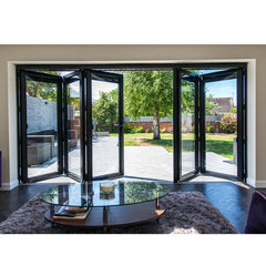 China WDMA Aluminium Folding Door External Folding Doors Aluminium Concertina Doors