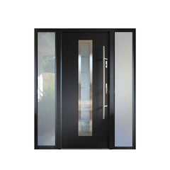 WDMA Modern Exterior Stainless Steel Door