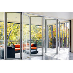 WDMA aluminum accordion door Aluminum Folding Doors 