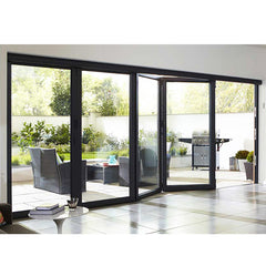 WDMA terrace door accordion Aluminum Folding Doors 