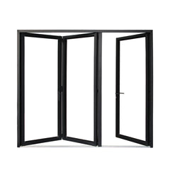 China WDMA new bi-folding doors Aluminum Folding Doors 