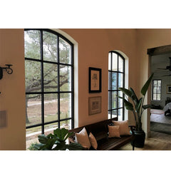 WDMA corner butt joint glass window Aluminum Fixed Window 