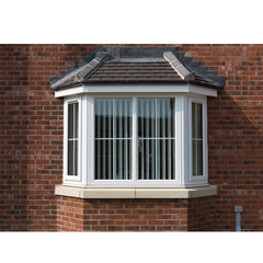 China WDMA Latest Anti-theft Corner Butt Joint Standard Size Frosted Glass Home Hurricane Impact Blind Inside Aluminum Double Glass Window