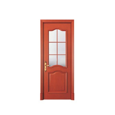 WDMA Light White Color Custom Interior Solid All Roswood Wood Door And Window Design For Houses Residential