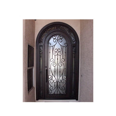 China WDMA wrought iron security door