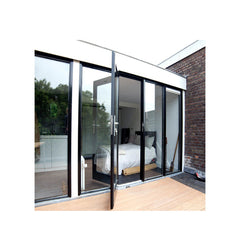 China WDMA Flush Door Design With Glass