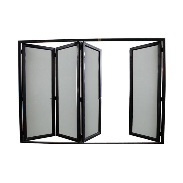 WDMA Room Dividers Accordion Folding Doors With Mosquito Net