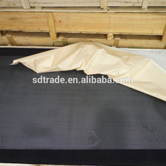 white color ss tuff security mesh/ tuff mesh safety wire cloth/ High tensile 304 ss security door screen on China WDMA